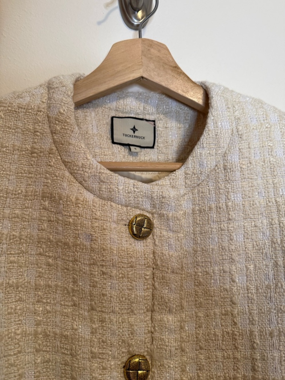 Tuckernuck Cream Tweed Sommers Jacket - Picture 7 of 13